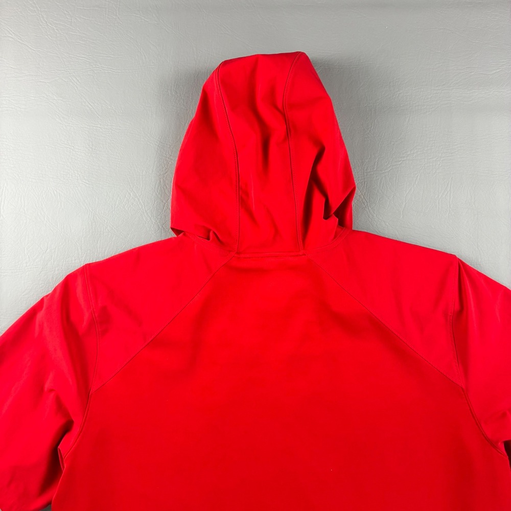 Under Armour Utah Utes Men XL Red 1/2 Zip Short Sleeve Hoodie Pullover Loose Fit - Picture 15 of 16